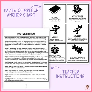 Black History Month Creative Writing Prompts with Story Cards – sample page 3
