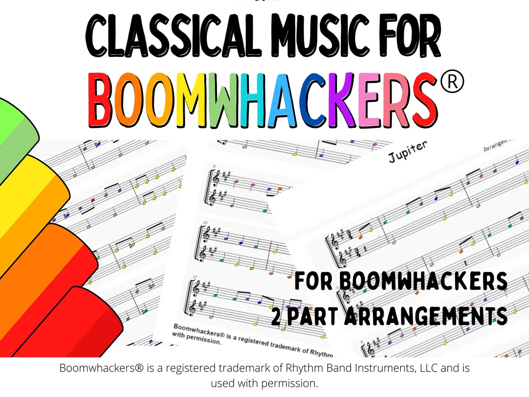 Boomwhackers® Sheet Music Classical Bundle – cover