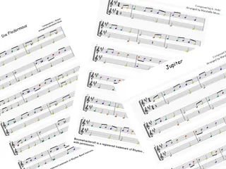 Boomwhackers® Sheet Music Classical Bundle – sample page 2
