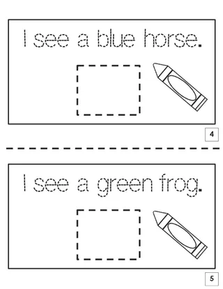 Brown Bear Brown Bear – Story Sequencing Activity – sample page 2