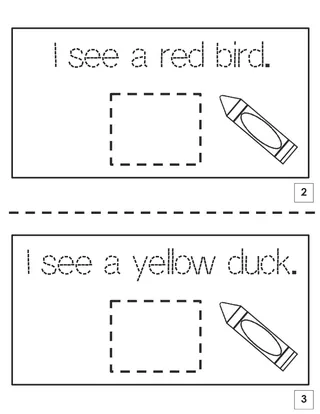 Brown Bear Brown Bear – Story Sequencing Activity – sample page 3