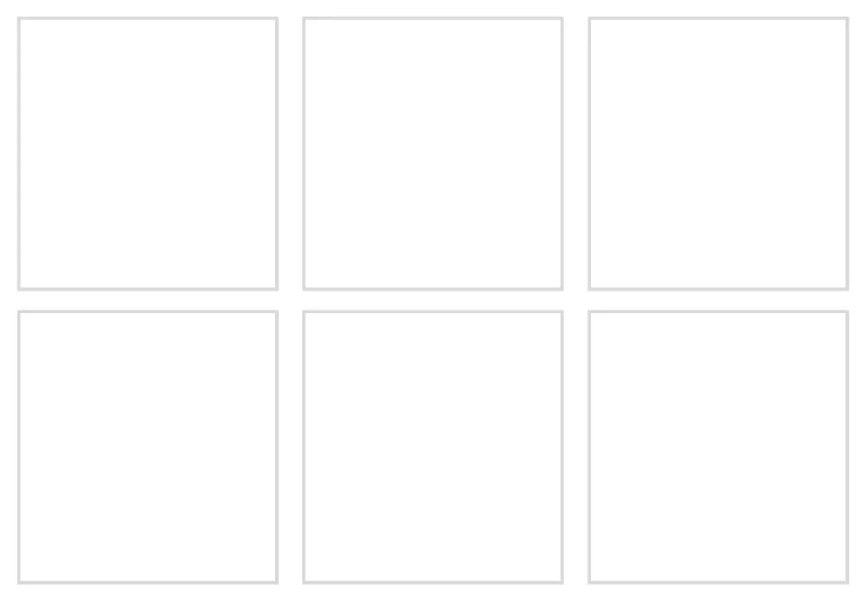 Six blank cards with no pictures or words, the same size as the building cards, left empty for extra entries