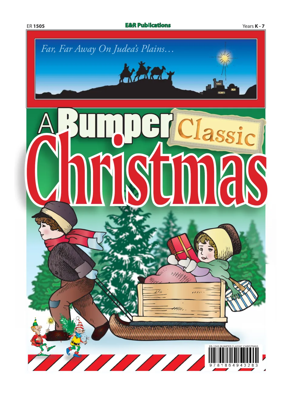 Cover of Bumper Classic Christmas, a collection of activities based on Christmas stories, carols, and traditions