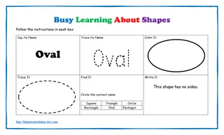 Busy Learning About Shapes Worksheets – sample page 4