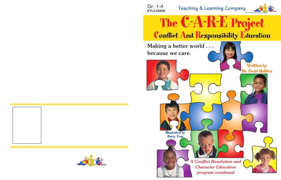 C-A-R-E Project: Conflict And Responsibility Education cover identifies a program for grades 1–4