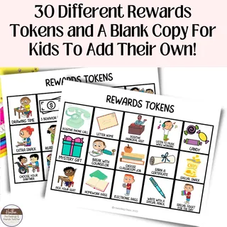 Cars Token Boards – Behavior Management Visual Set – sample page 4