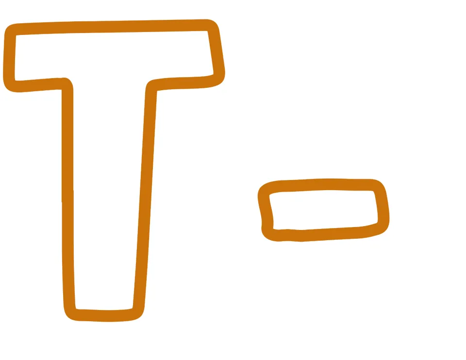 Title lettering: a large orange bubble letter T and a hyphen to cut out, completing CAT- in the CAT-TASTIC banner
