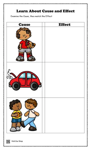 Cause And Effect Worksheets For Grade 2 – cover