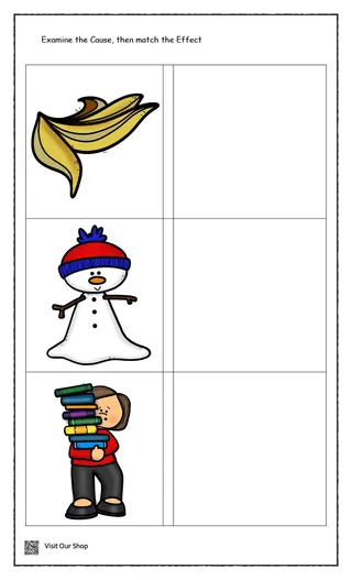 Cause And Effect Worksheets For Grade 2 – sample page 2