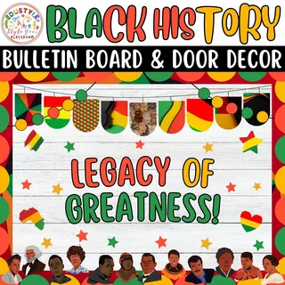 Black History Month Bulletin Board Kit – sample page 3