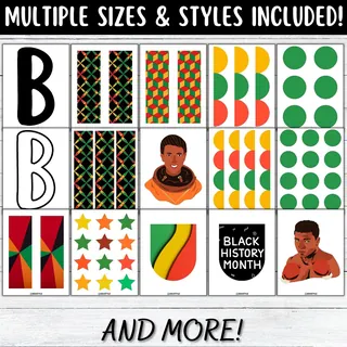 Black History Month Bulletin Board Kit – sample page 4