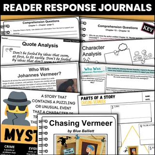 Chasing Vermeer Novel Study – Mystery Unit – sample page 2