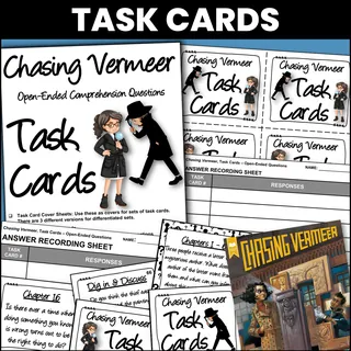 Chasing Vermeer Novel Study – Mystery Unit – sample page 3