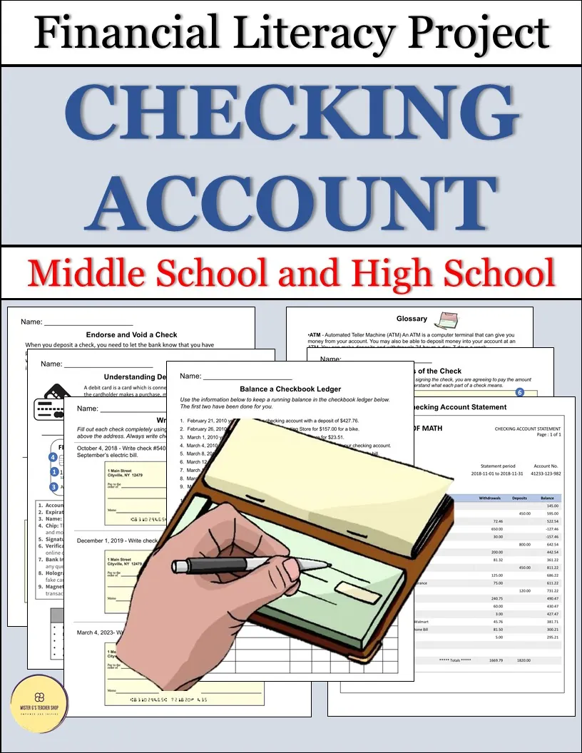 Checking Account Project – cover
