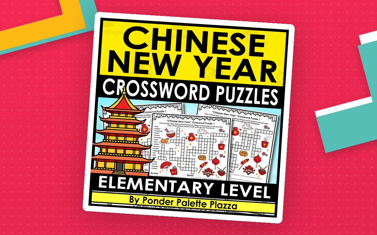 Chinese New year Crossword Puzzles + ANSWERS preview: twenty chinese new year crossword puzzle