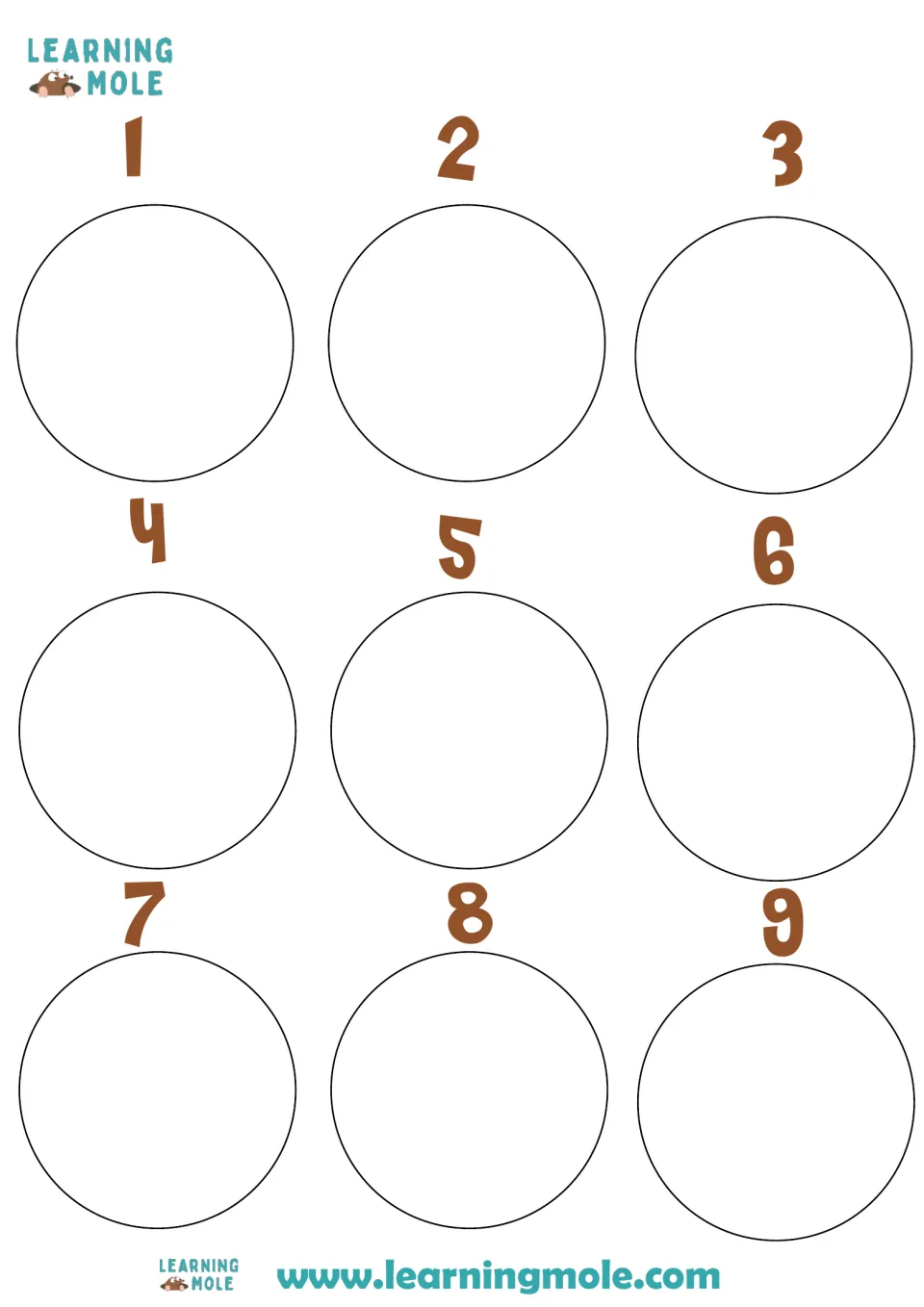 Cocoa-to-chocolate ordering mat: students glue the cut-out stage cards in sequence onto spots numbered 1 to 9