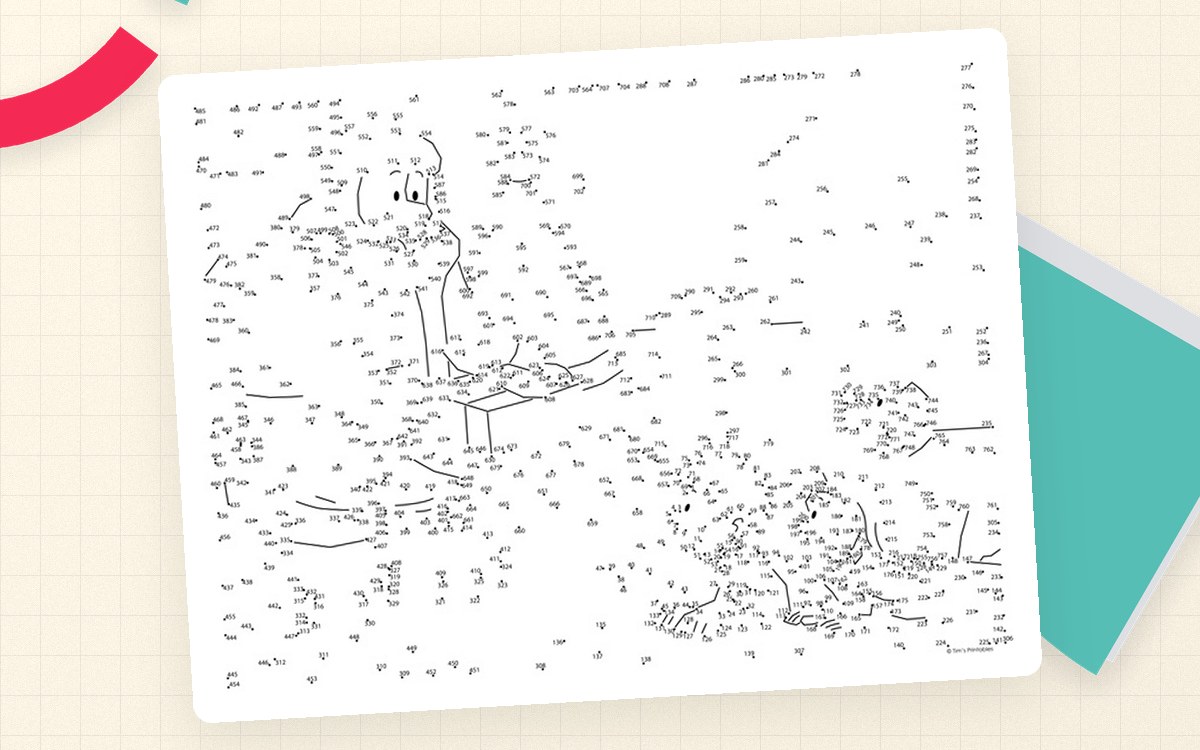 Christmas Eve Extreme Dot-to-Dot – 772 Dots preview