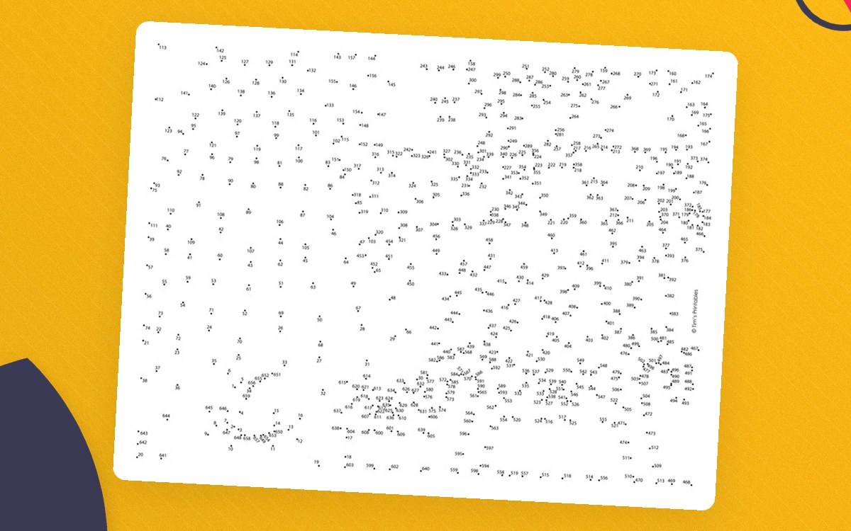 Christmas Extreme Dot-to-Dot / Connect the Dots PDF preview