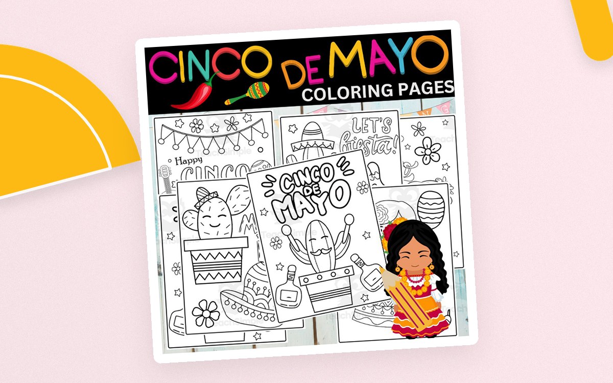 Cinco de Mayo Coloring Pages – Mexican Fiesta preview