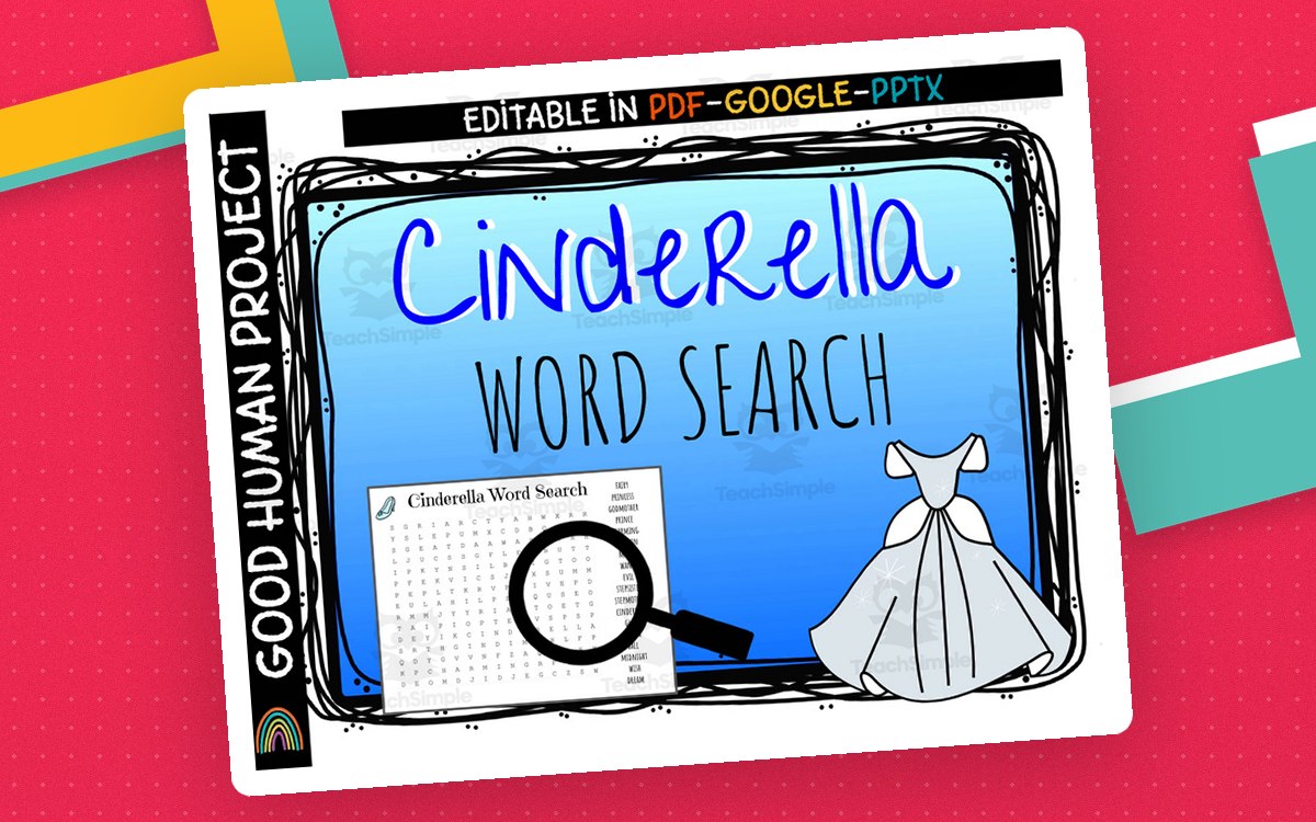 Cinderella Word Search preview: Cinderella word search (PDF)