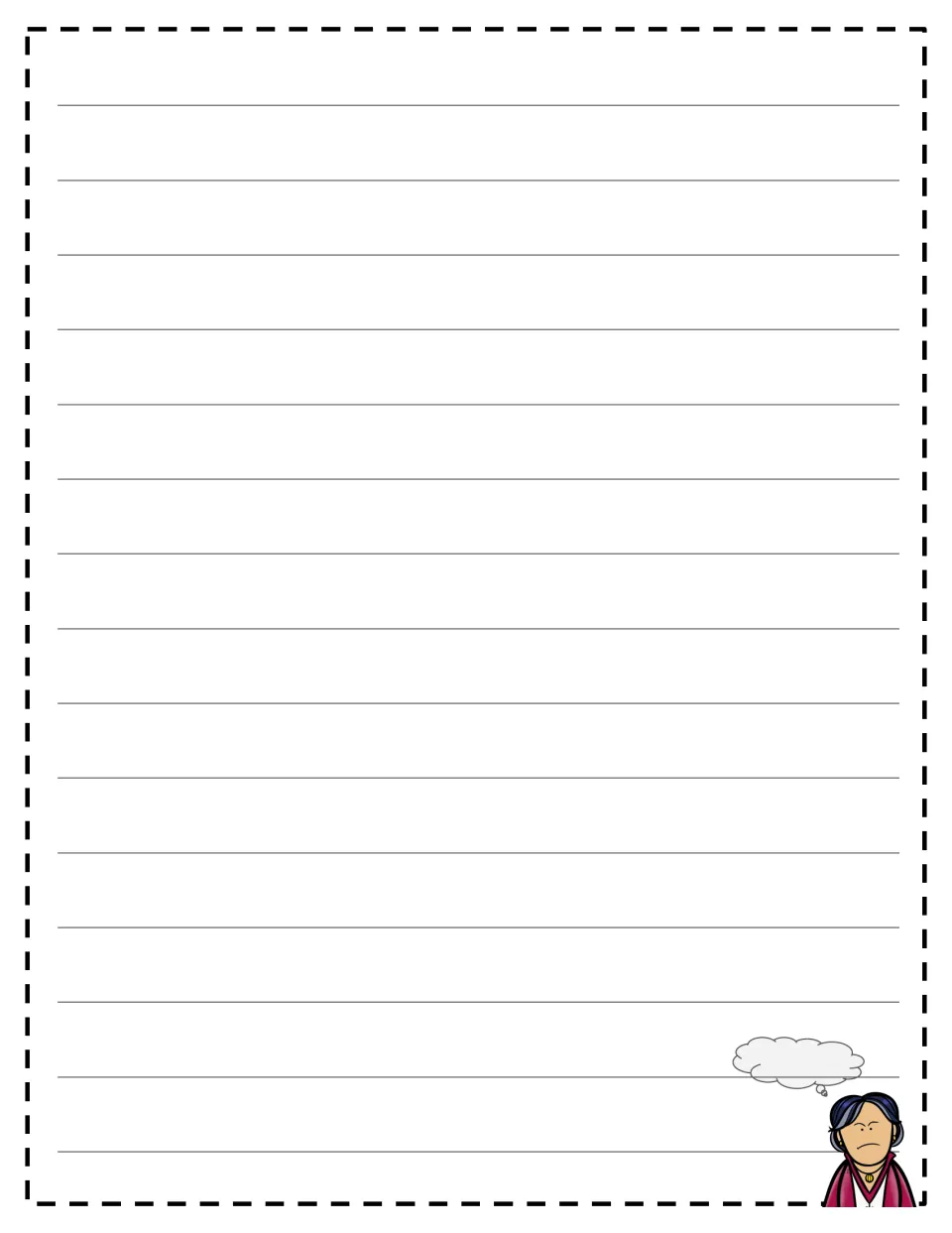 Continuation sheet for the stepmother diary entry adds space to finish writing as Cinderella's stepmother
