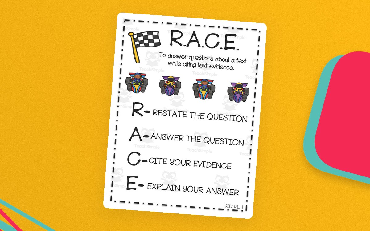 Citing Text Evidence Anchor Chart – 3-Chart Set preview: 3 citing evidence reference visual