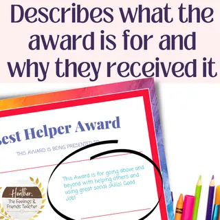 Classroom SEL Awards – Recognizing Student Growth – sample page 3
