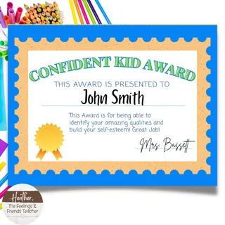 Classroom SEL Awards – Recognizing Student Growth – sample page 4