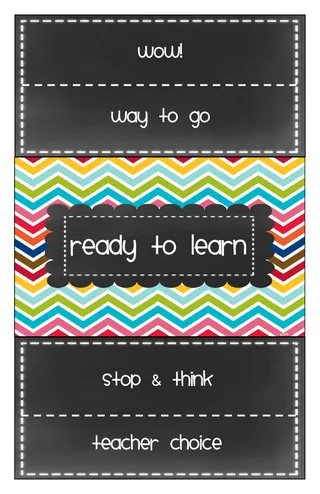 Classroom Behavior Chart – cover