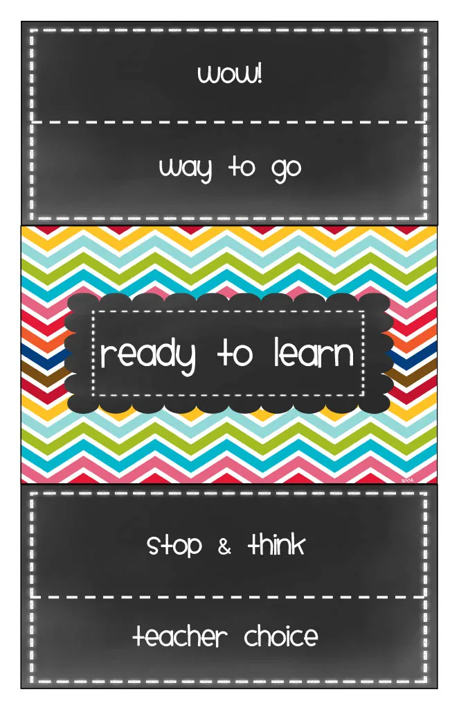 Classroom Behavior Chart – cover