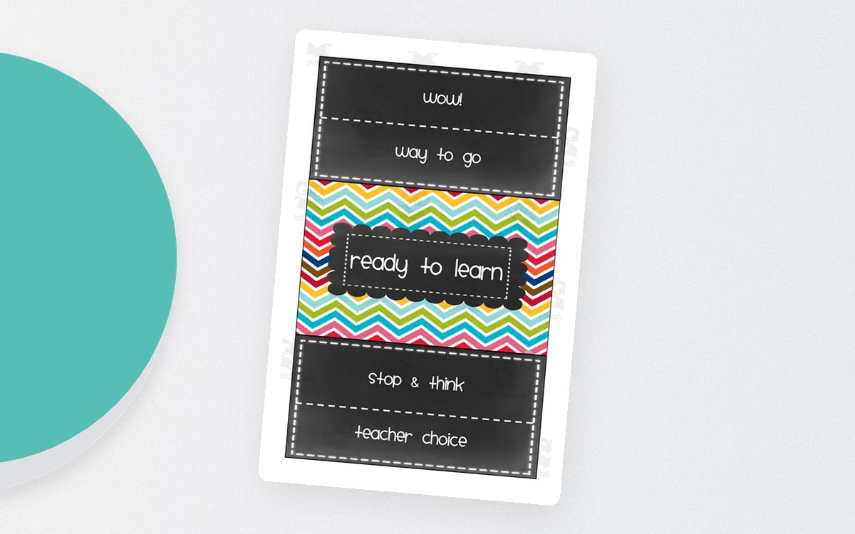 Classroom Behavior Chart preview