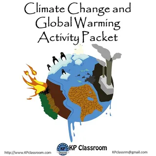 Global Warming Worksheet PDF – cover