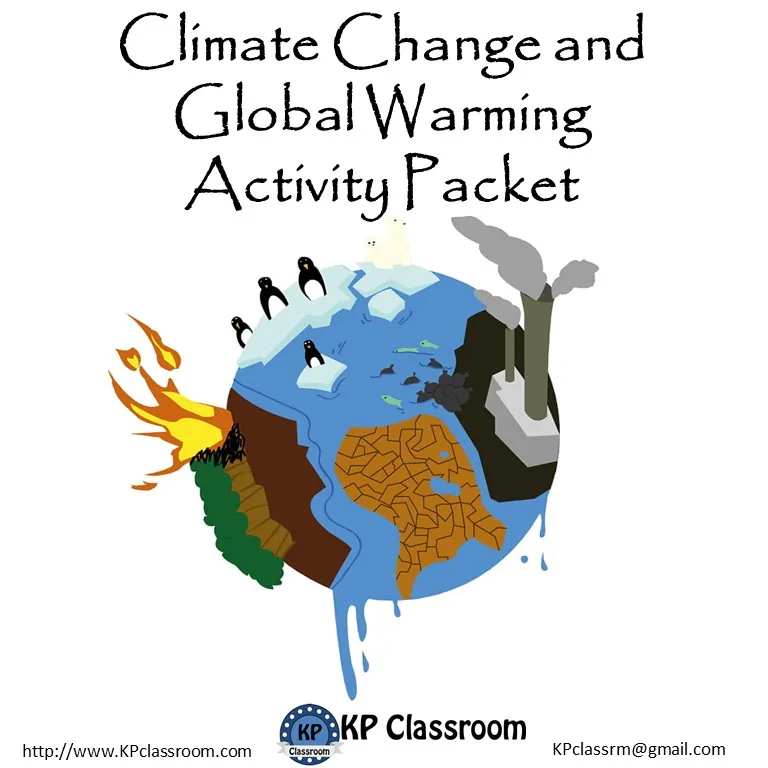 Global Warming Worksheet PDF – cover