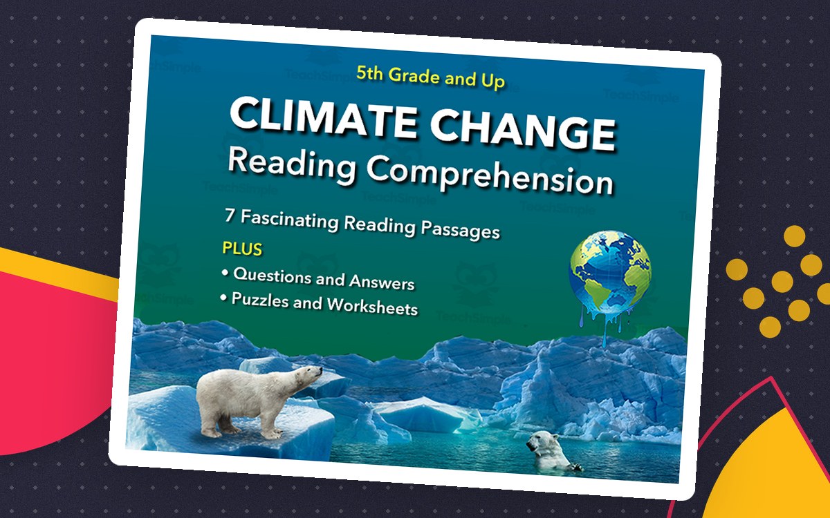Climate Change Reading Comprehension for 5th Grade and Higher preview