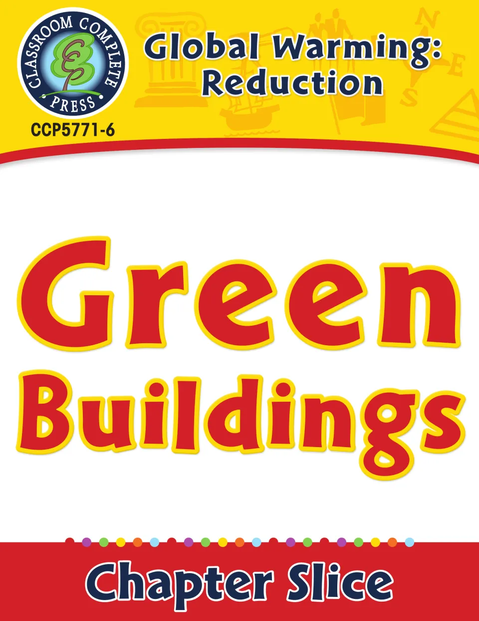 Green Buildings chapter slice from Global Warming: Reduction, the cover page with the CCP5771-6 product code