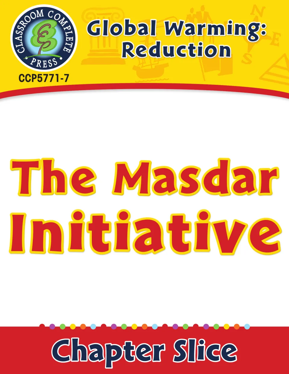 The Masdar Initiative chapter slice from Global Warming: Reduction, cover page with item code CCP5771-7
