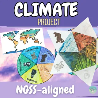 Climate Zones Project for Kids – 5 Köppen Zones – cover