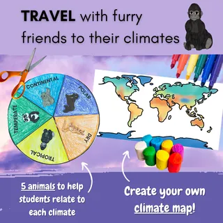 Climate Zones Project for Kids – 5 Köppen Zones – sample page 3