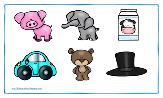Color Matching by Objects – Toddler Worksheet – sample page 4
