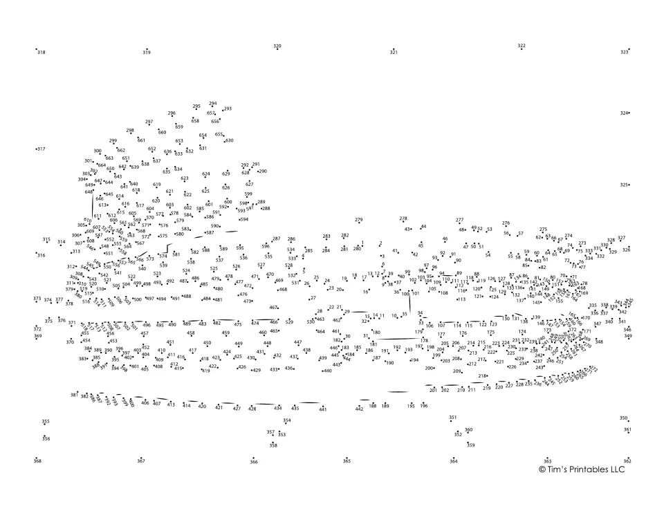 Colosseum dot-to-dot puzzle: students connect about 660 numbered dots in order to reveal the ancient Roman amphitheater