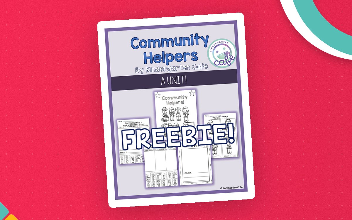 Community Helpers Coloring Page preview: One Community Helpers Have Tools coloring activity page