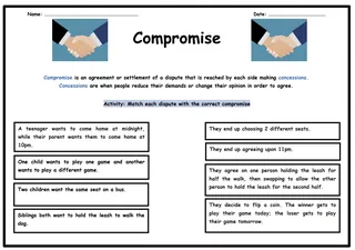 Compromise: Activity – cover