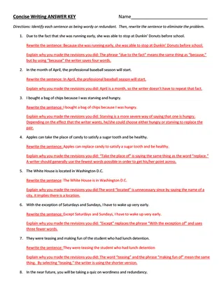 Concise Writing Practice – sample page 3