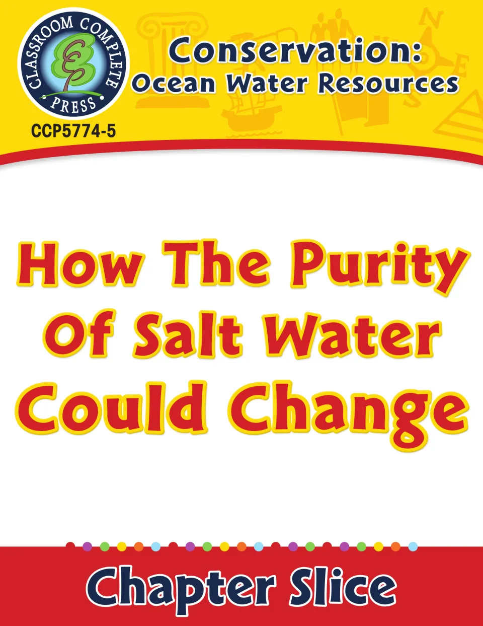 Salt water purity chapter slice cover with the title 'How The Purity Of Salt Water Could Change'