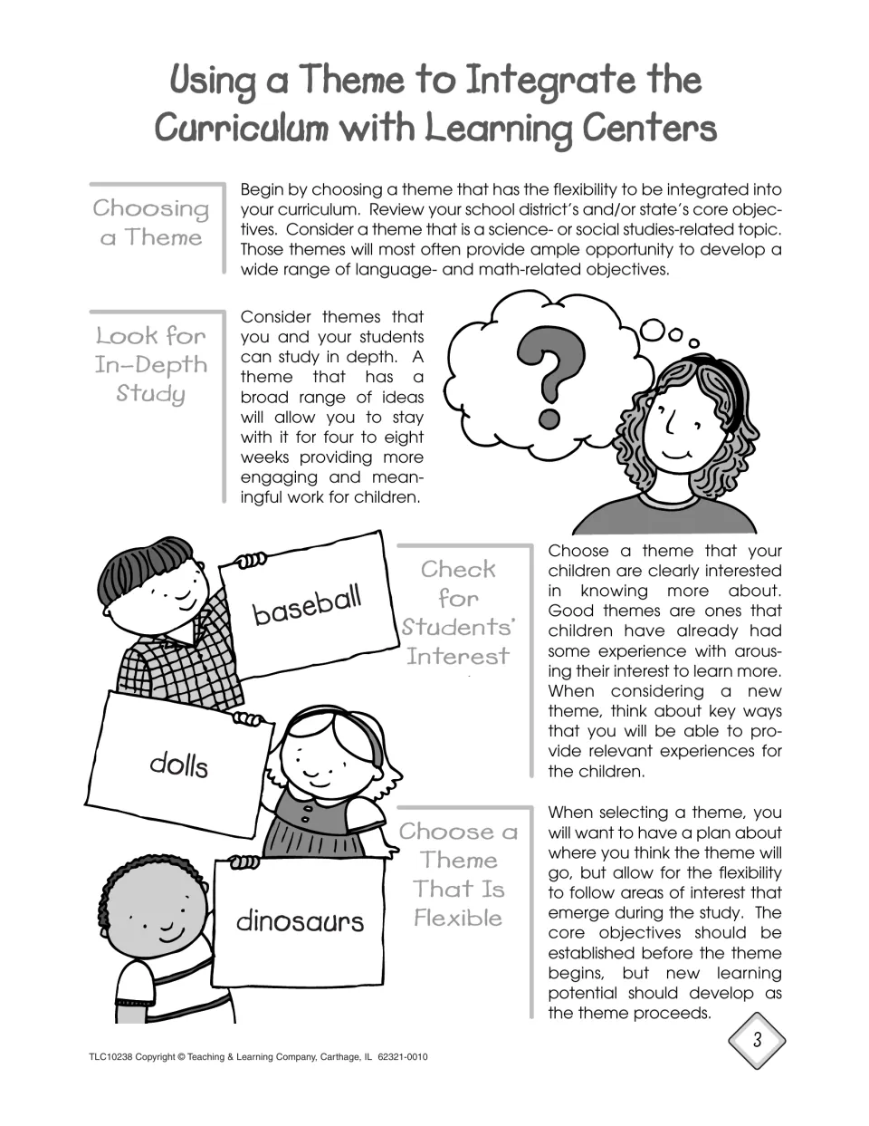 Teacher guidance on choosing a theme: look for in-depth study, check students' interests and keep the theme flexible