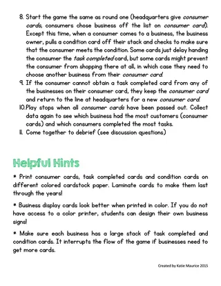 Exonimic Consumer Role Play With A Group Of Nine – sample page 2
