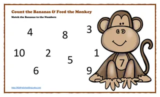 Count the Bananas – Feed the Monkey Math Activity – cover