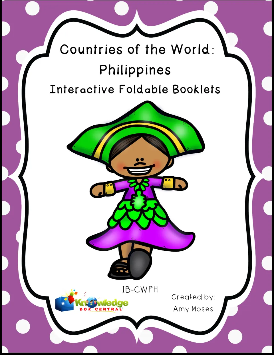 Cover of Countries of the World: Philippines Interactive Foldable Booklets, created by Amy Moses