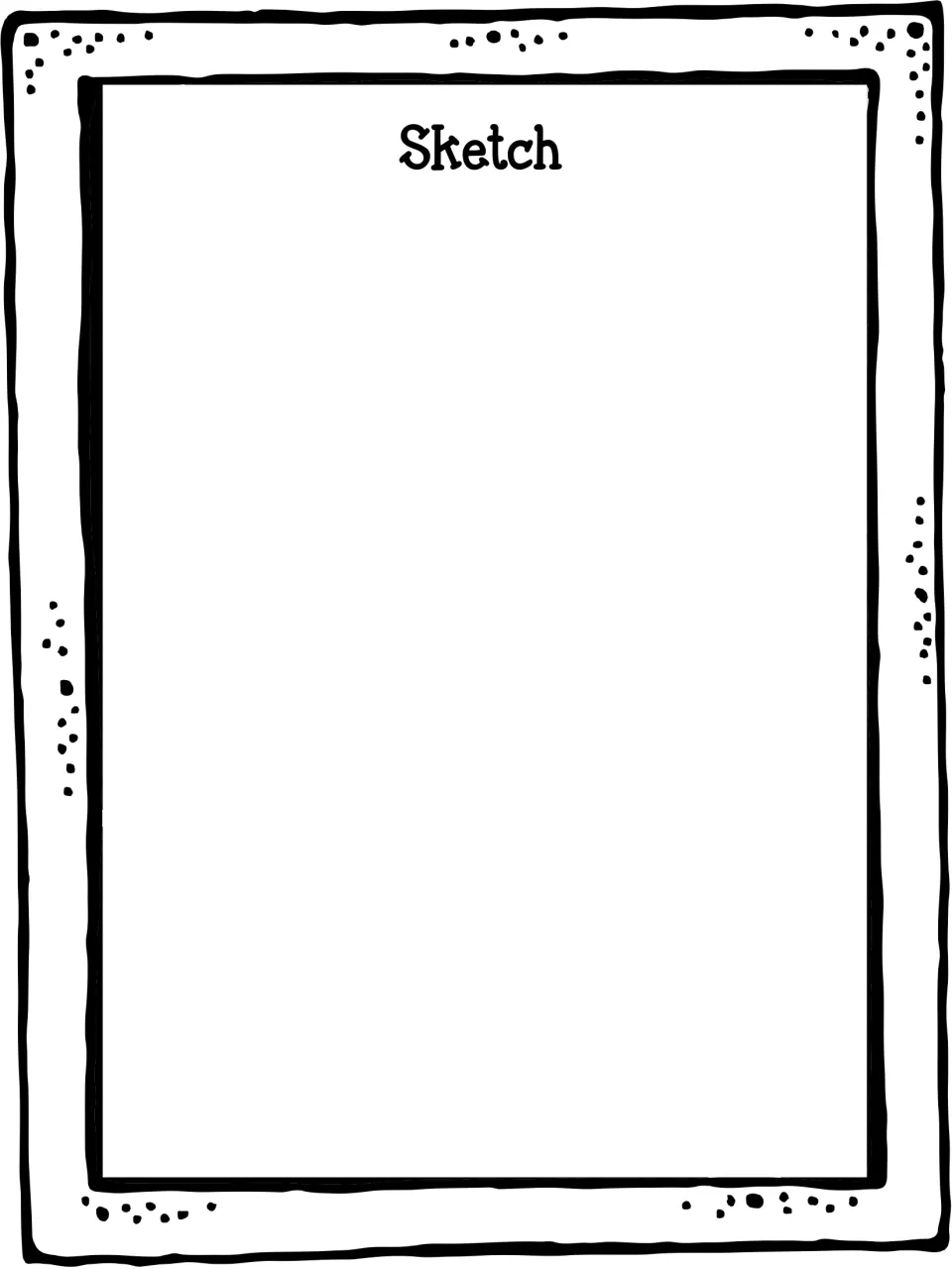 Sketch page: students draw their chosen country on the page that follows the country introduction