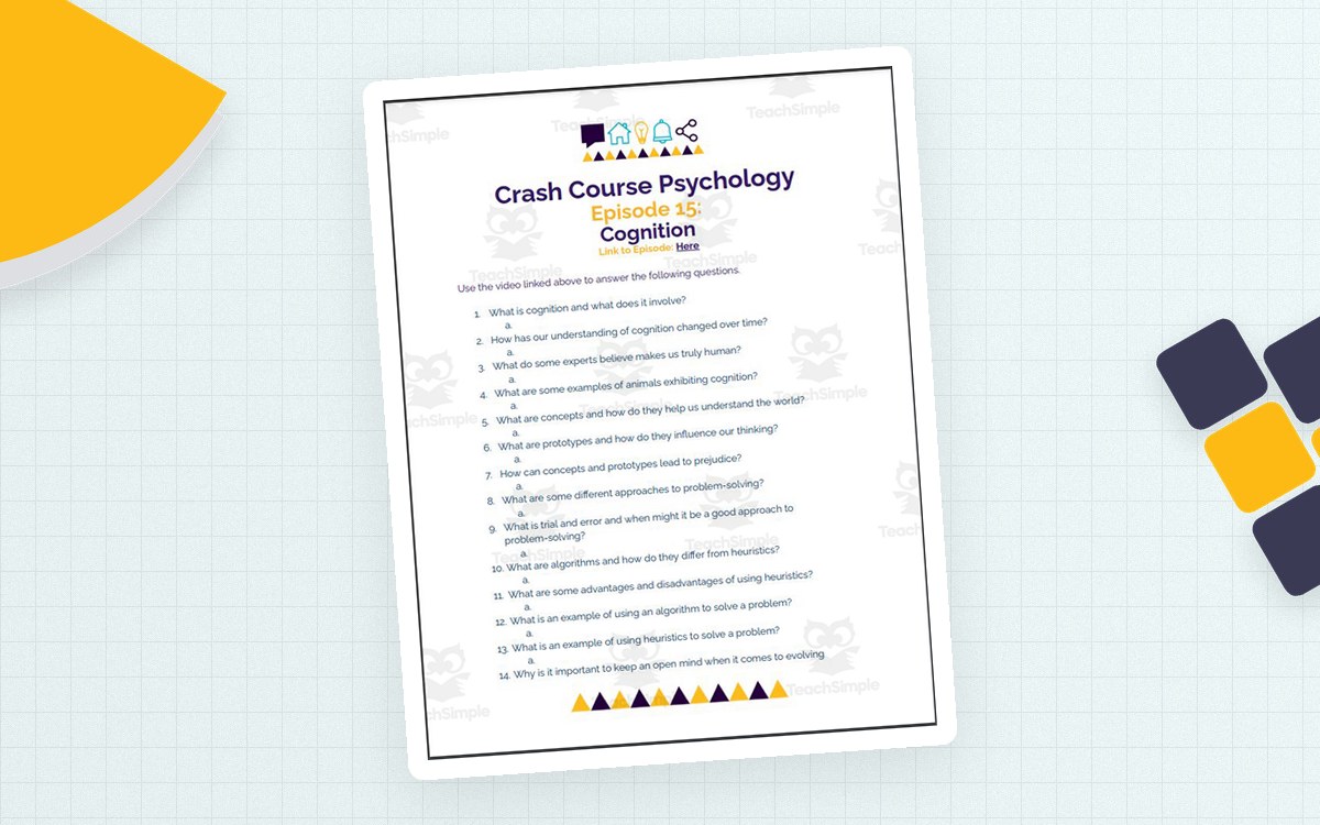 Crash Course Psychology #15: Cognition (How Your Mind Can Amaze and Betray You) preview
